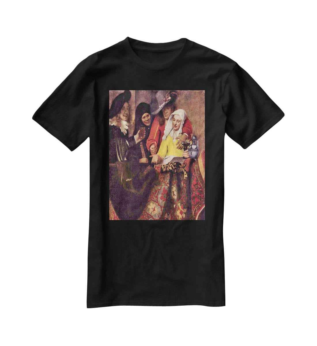 Kupplerin by Vermeer T-Shirt - Canvas Art Rocks - 1