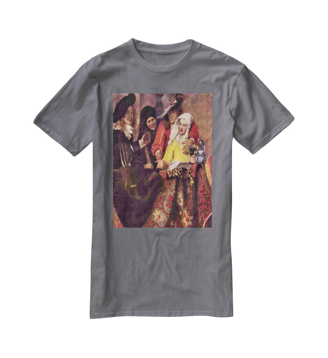 Kupplerin by Vermeer T-Shirt - Canvas Art Rocks - 3