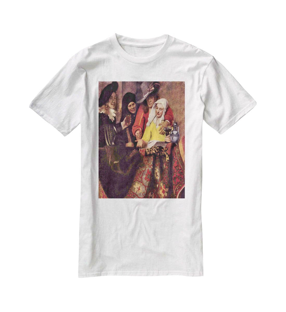 Kupplerin by Vermeer T-Shirt - Canvas Art Rocks - 5