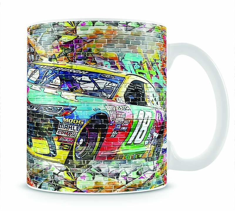 Kyle Busch Nascar Camry Mug - Canvas Art Rocks - 1