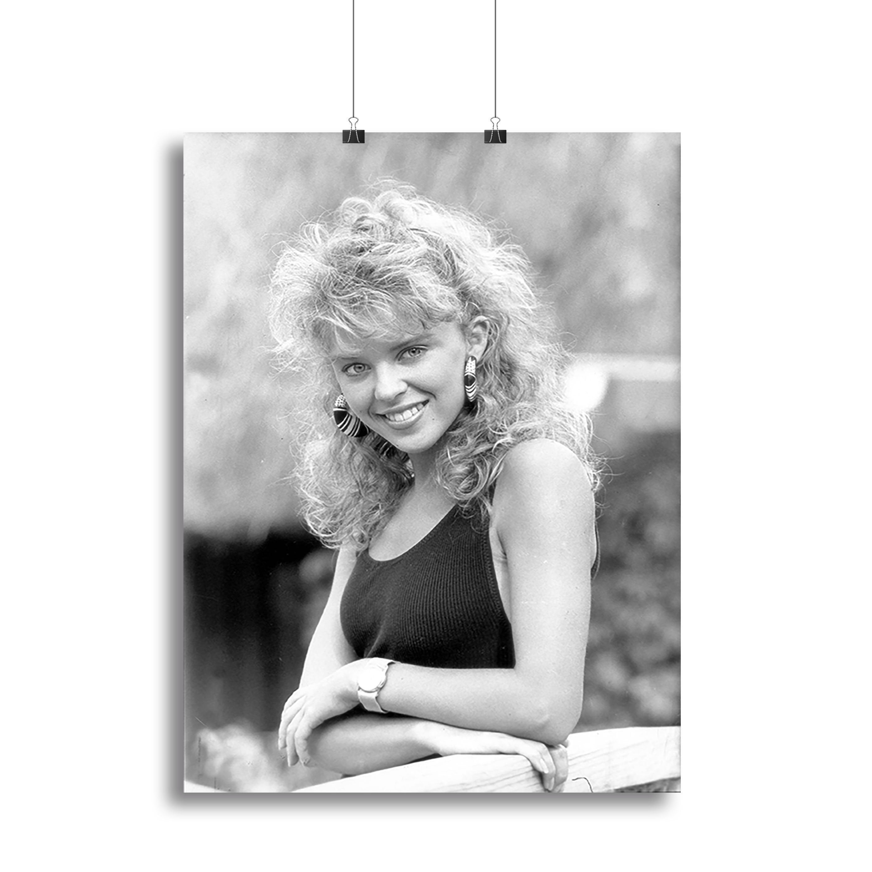 Kylie Minogue in 1988 Canvas Print or Poster