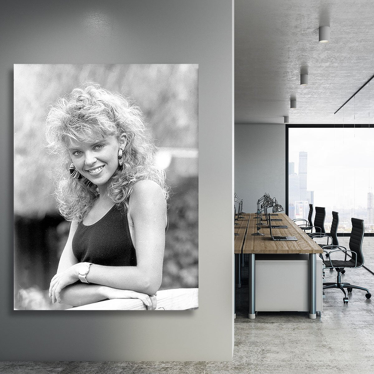 Kylie Minogue in 1988 Canvas Print or Poster