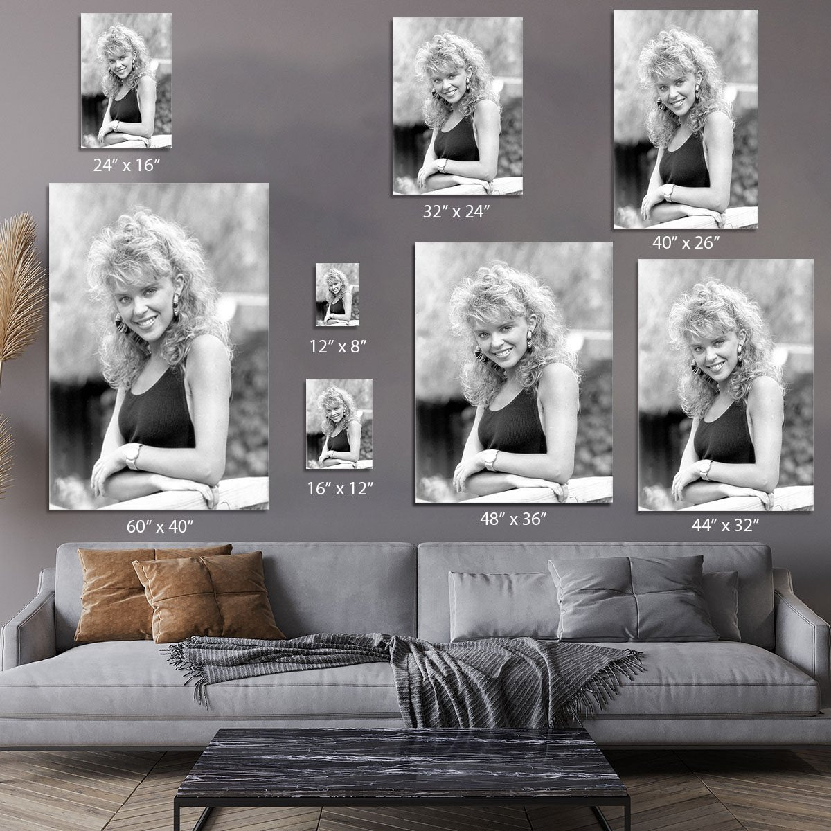 Kylie Minogue in 1988 Canvas Print or Poster