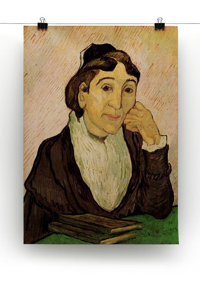 L Arlesienne Madame Ginoux 2 by Van Gogh Canvas Print & Poster - Canvas Art Rocks - 2