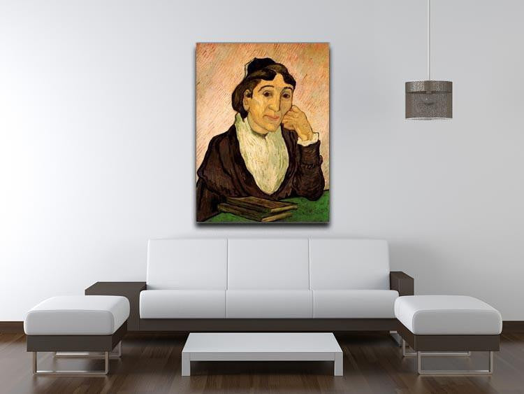 L Arlesienne Madame Ginoux 2 by Van Gogh Canvas Print & Poster - Canvas Art Rocks - 4