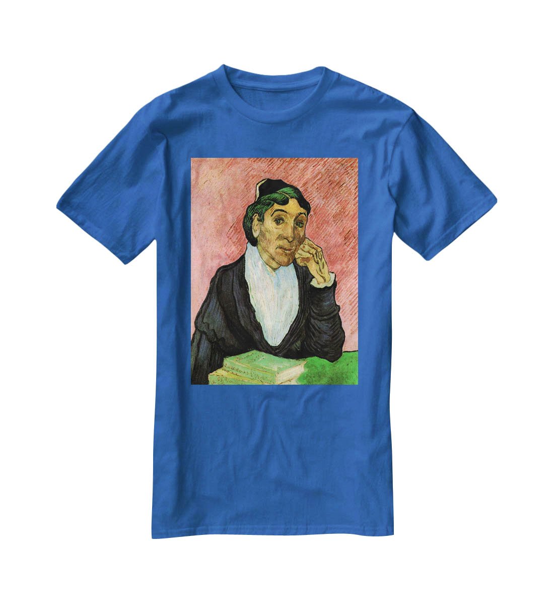 L Arlesienne Madame Ginoux 3 by Van Gogh T-Shirt - Canvas Art Rocks - 2