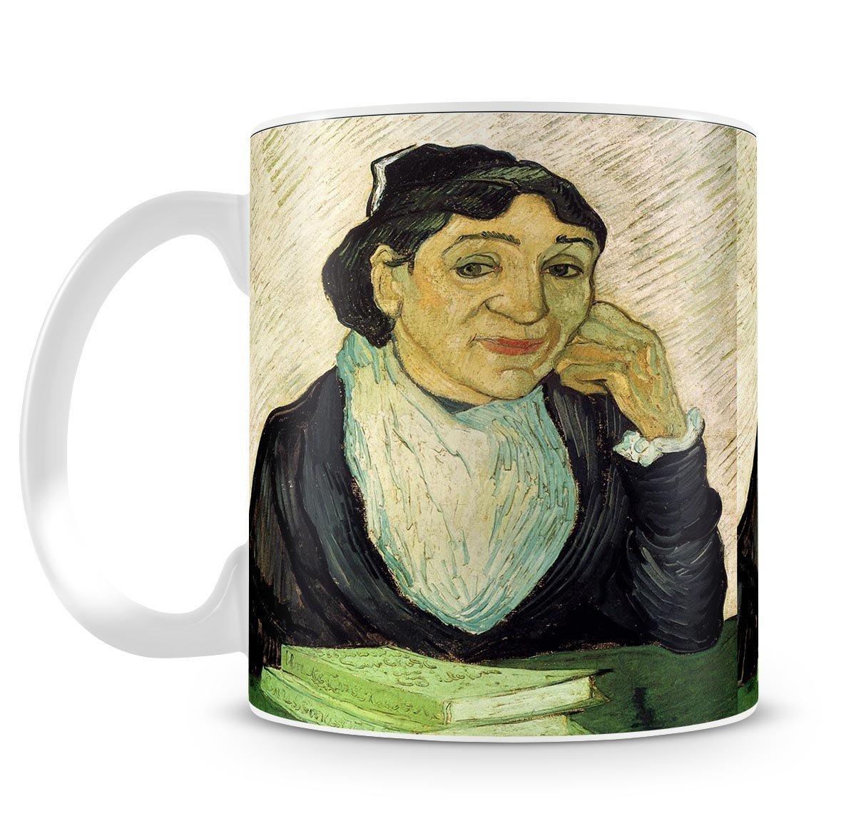L Arlesienne Madame Ginoux by Van Gogh Mug - Canvas Art Rocks - 4