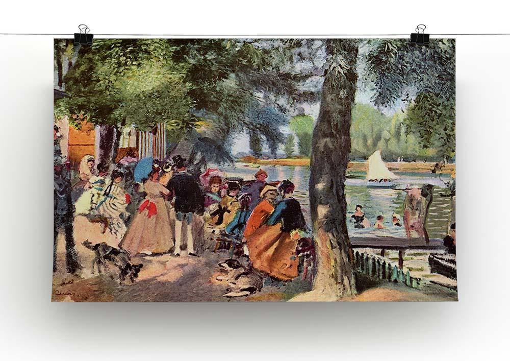 La Grenouillere by Renoir Canvas Print or Poster - Canvas Art Rocks - 2