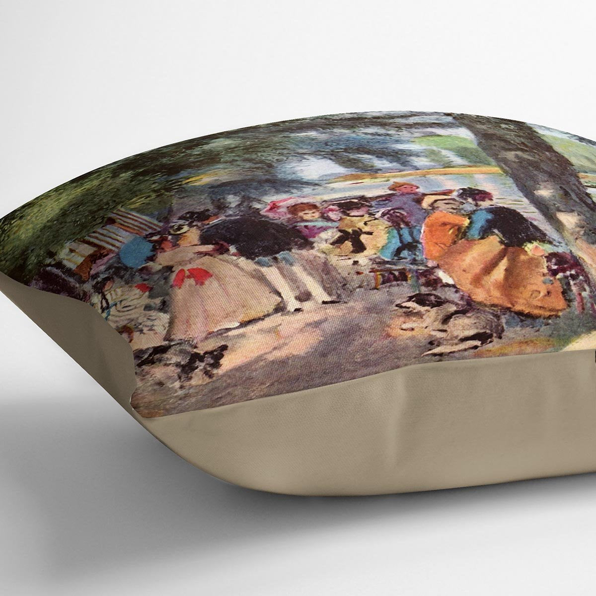 La Grenouillere by Renoir Throw Pillow