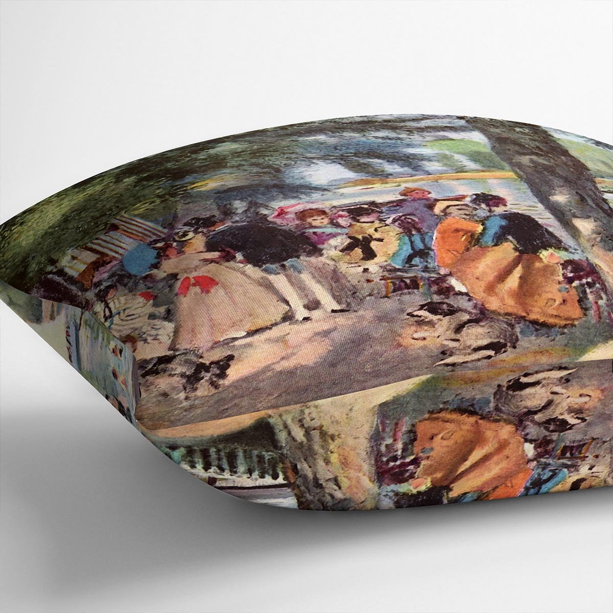 La Grenouillere by Renoir Throw Pillow