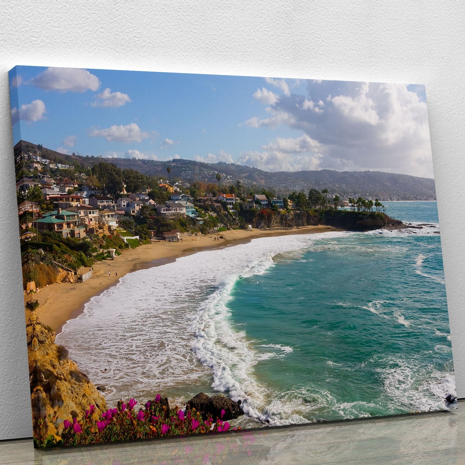 Laguna Beach Crescent Cove Canvas Print or Poster