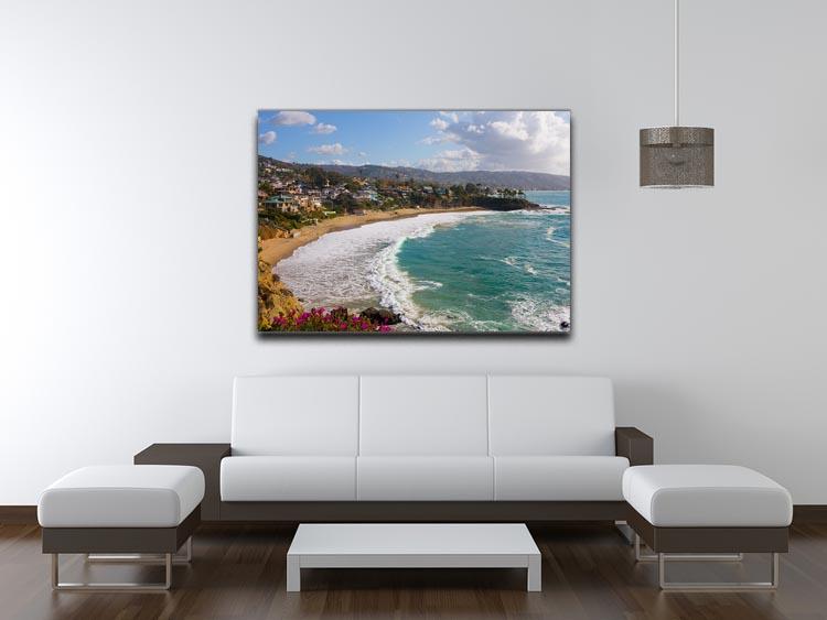 Laguna Beach Crescent Cove Canvas Print or Poster - Canvas Art Rocks - 4