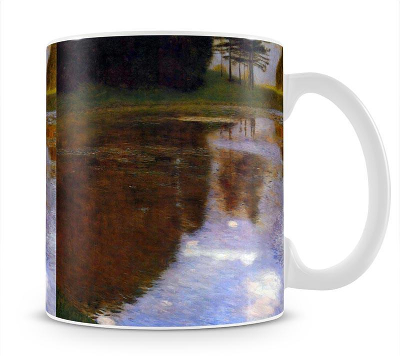 Lake in front of the Castle by Klimt Mug - Canvas Art Rocks - 1