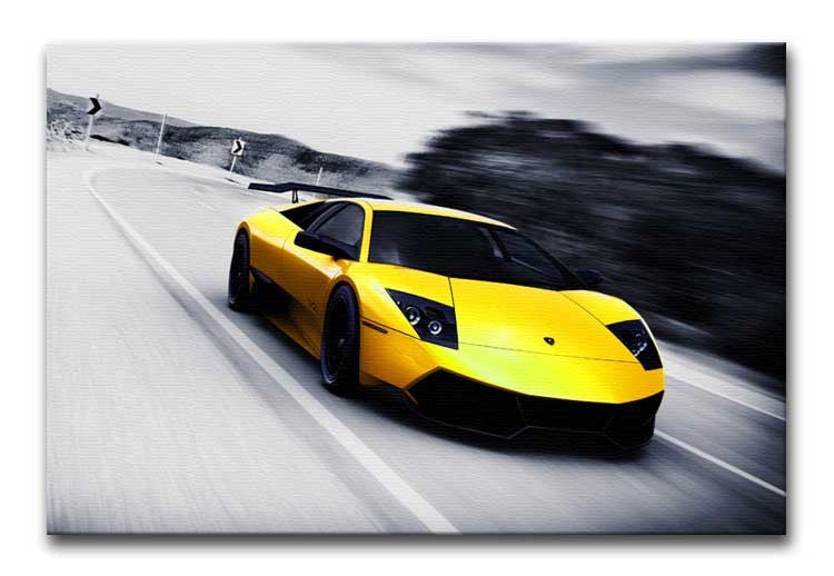 Lambourghini Murcielago Print - Canvas Art Rocks - 1