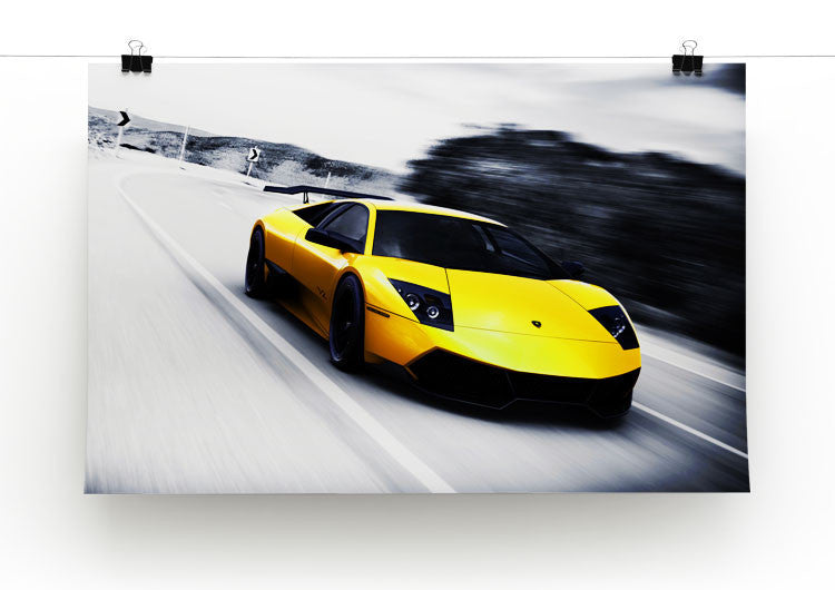 Lambourghini Murcielago Print - Canvas Art Rocks - 2