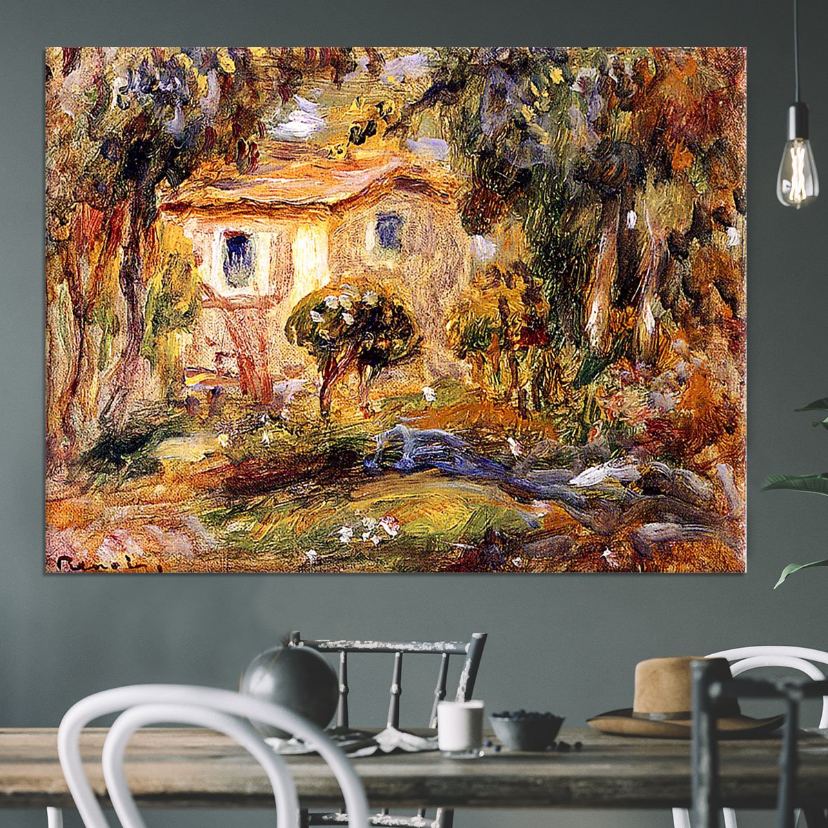 Landscape1 by Renoir Canvas Print or Poster