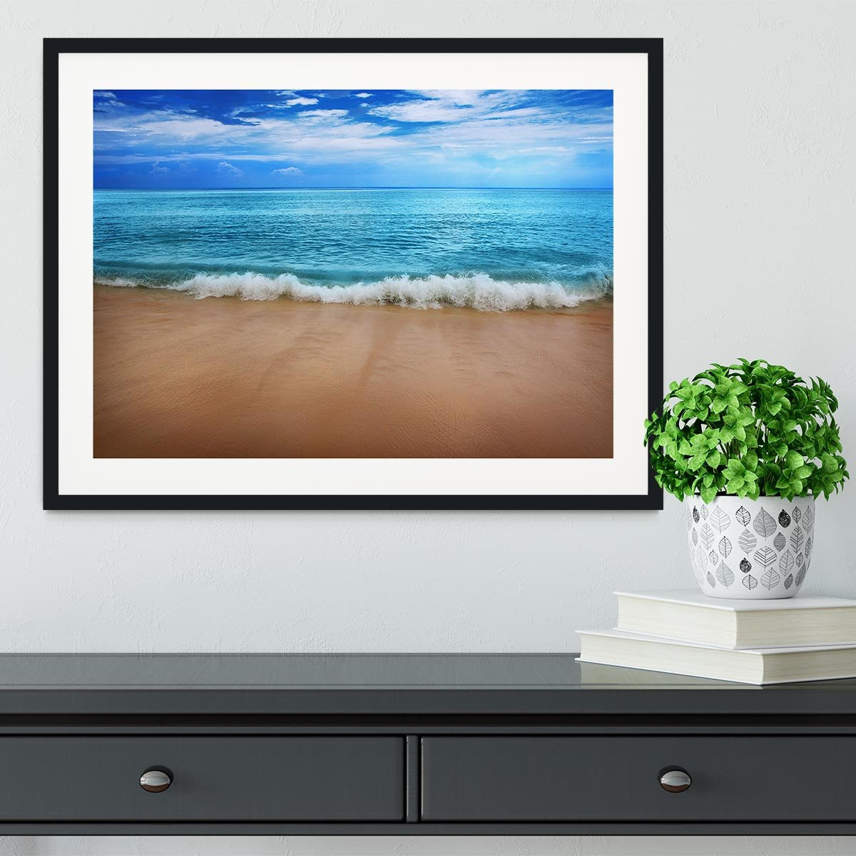 Landscape Framed Print - Canvas Art Rocks - 1