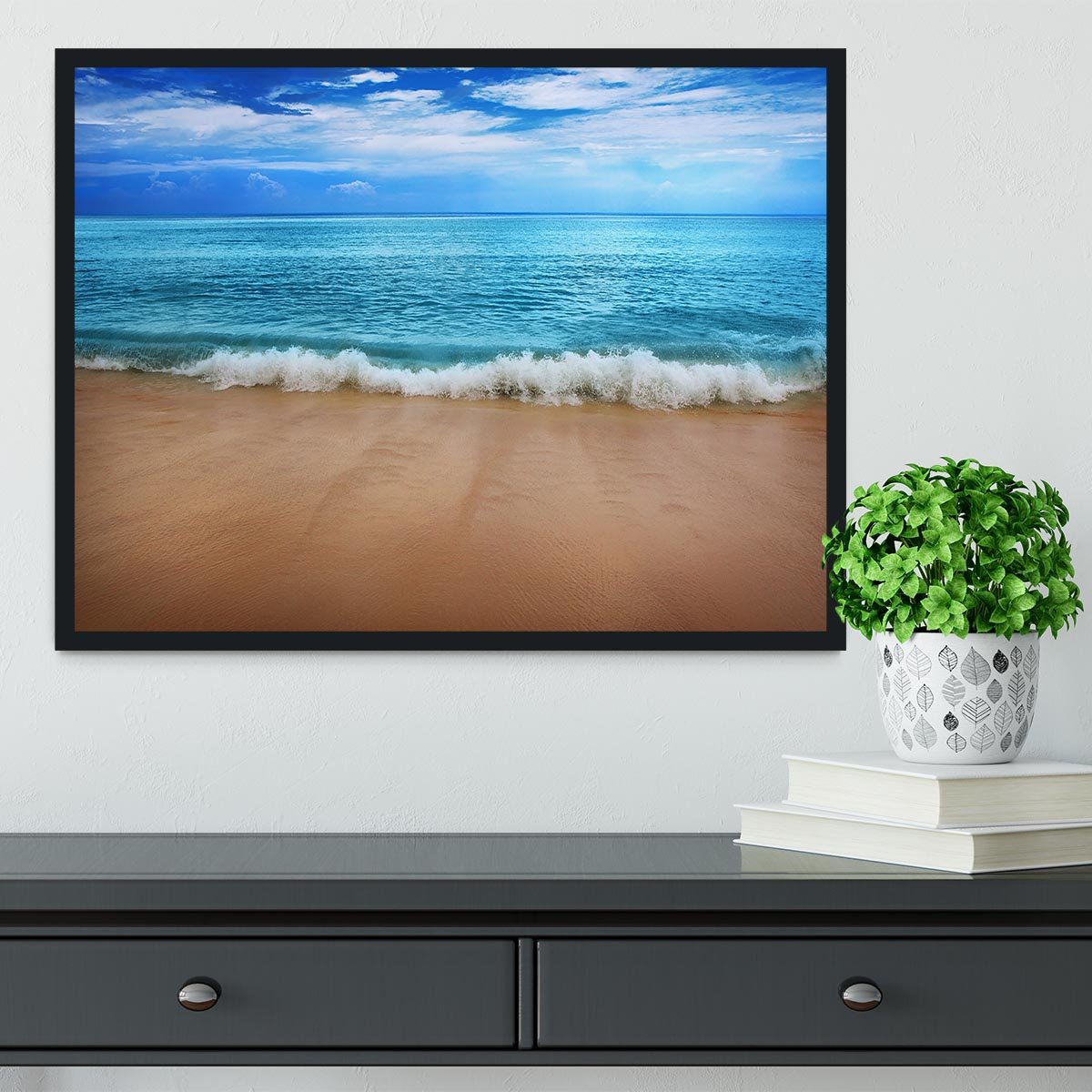 Landscape Framed Print - Canvas Art Rocks - 2