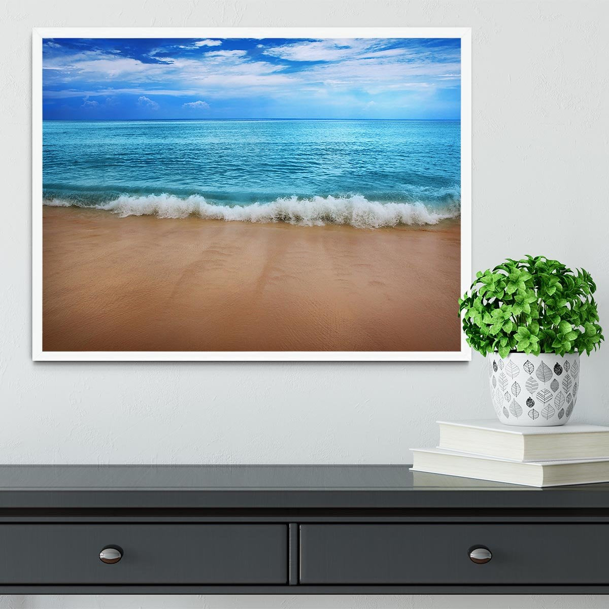 Landscape Framed Print - Canvas Art Rocks -6