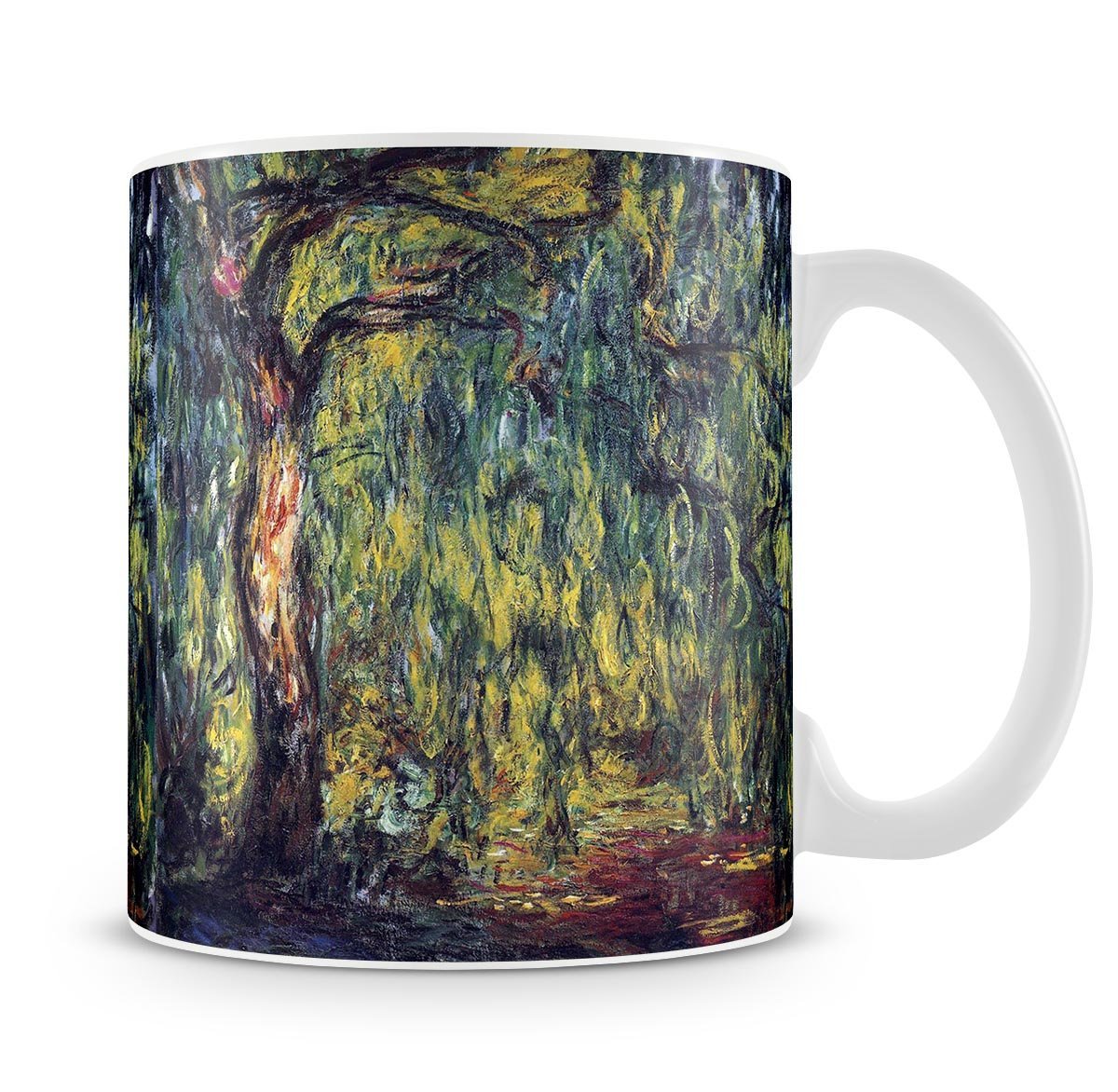 Landscape by Monet Mug - Canvas Art Rocks - 4