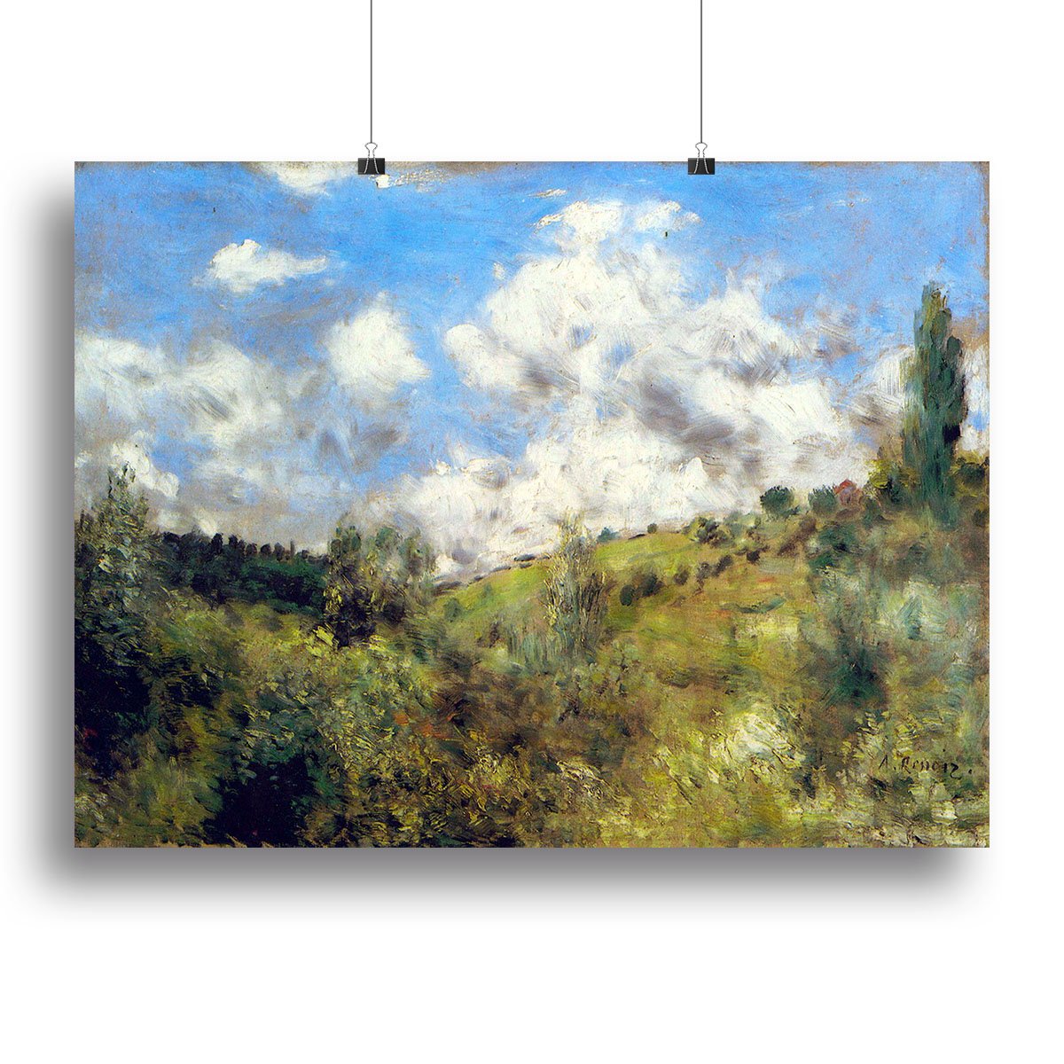 Landscape by Renoir Canvas Print or Poster