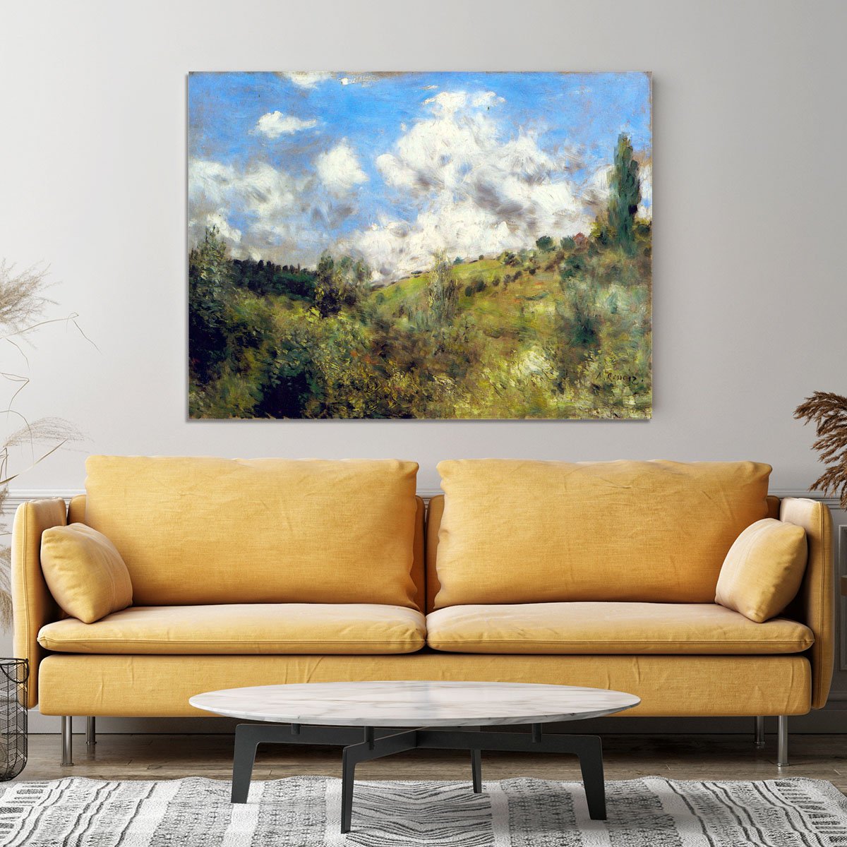 Landscape by Renoir Canvas Print or Poster