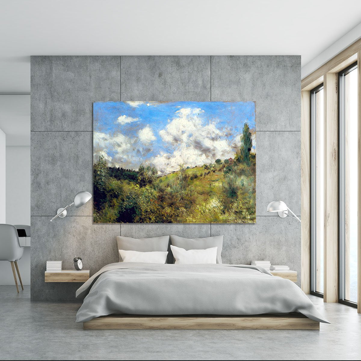 Landscape by Renoir Canvas Print or Poster