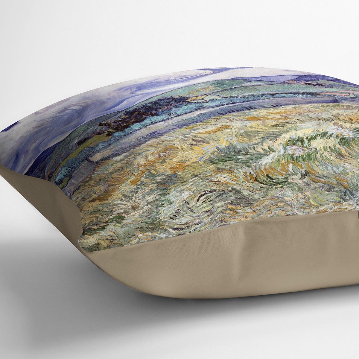 Landscape from Saint-Remy Throw Pillow