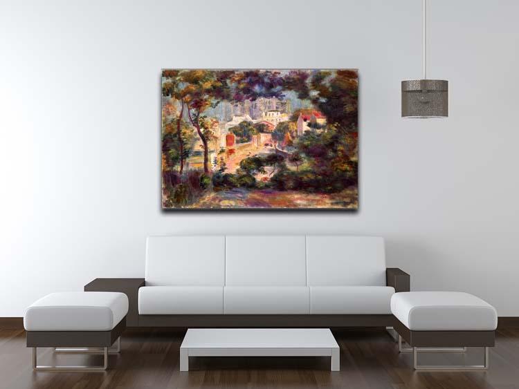 Landscape with the view of Sacre Coeur by Renoir Canvas Print or Poster - Canvas Art Rocks - 4