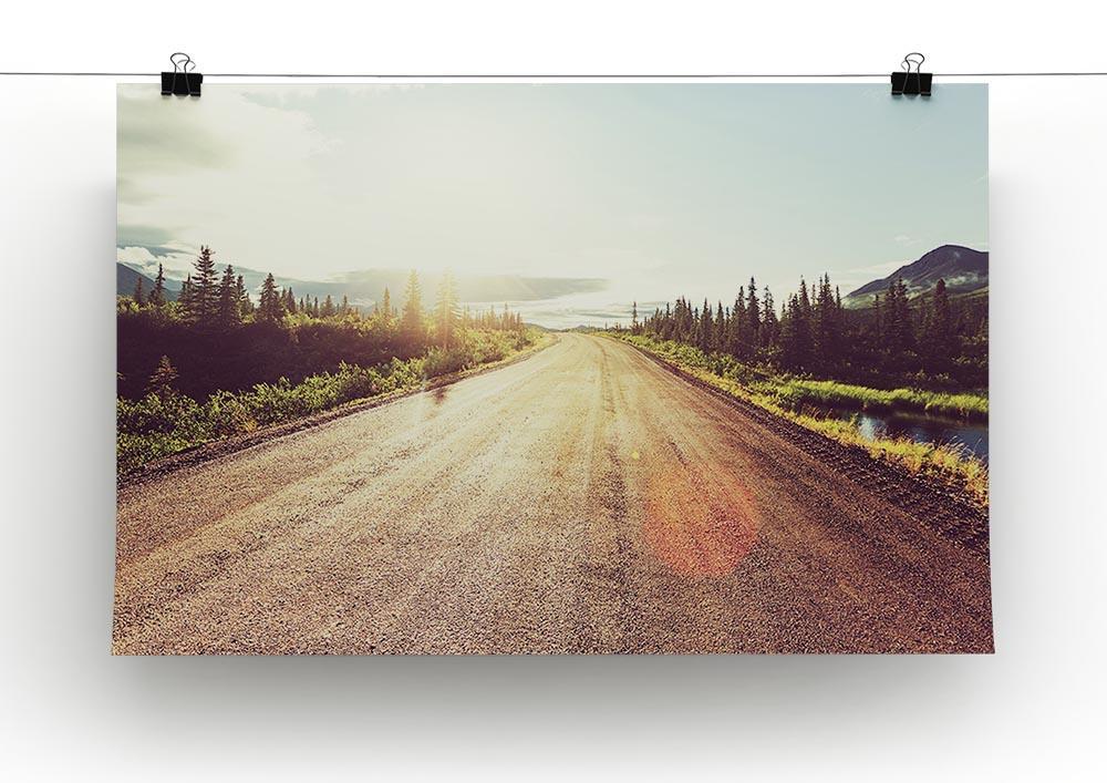 Landscapes on Denali highway Canvas Print or Poster - Canvas Art Rocks - 2