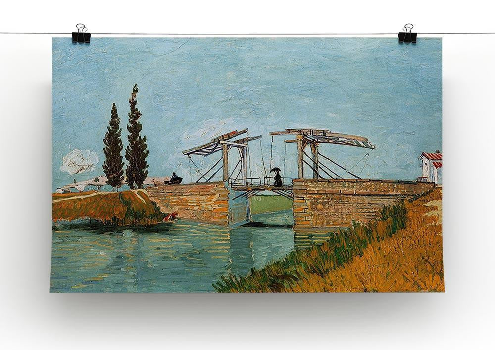 Langlois Bridge by Van Gogh Canvas Print & Poster - Canvas Art Rocks - 2