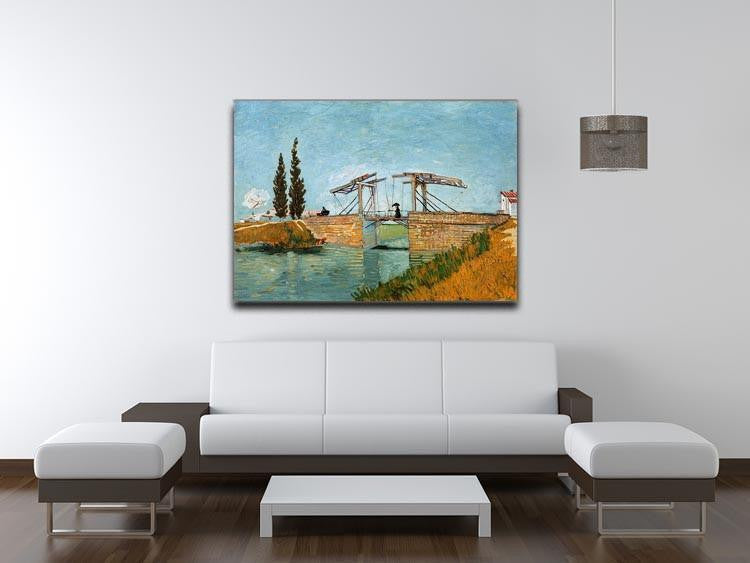 Langlois Bridge by Van Gogh Canvas Print & Poster - Canvas Art Rocks - 4