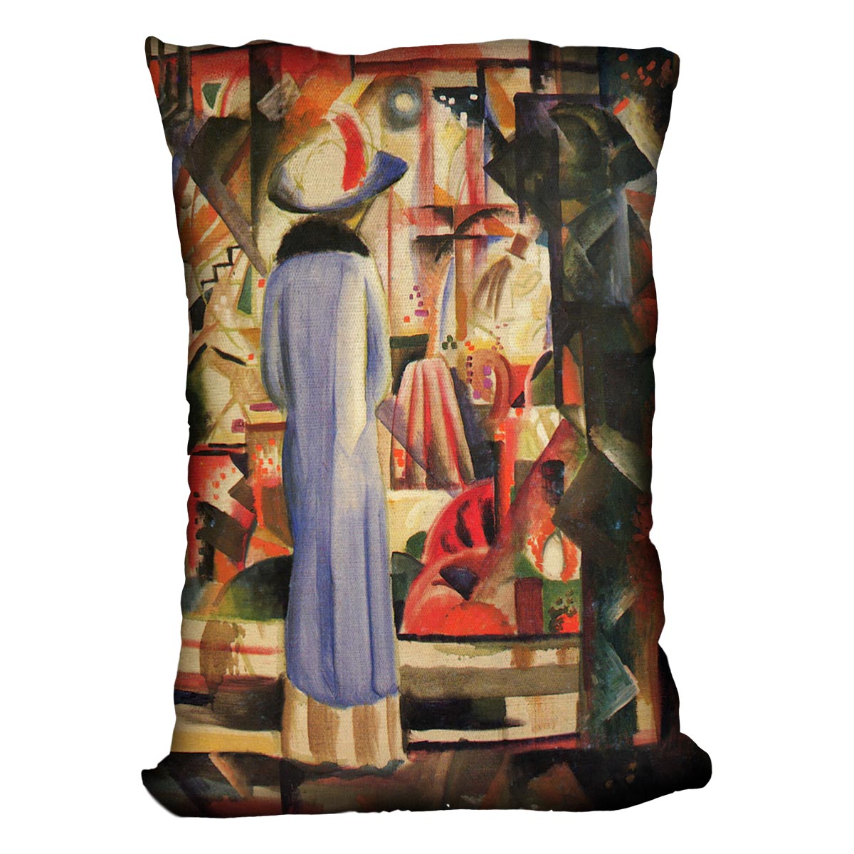 Large bright showcase by Macke Cushion - Canvas Art Rocks - 4