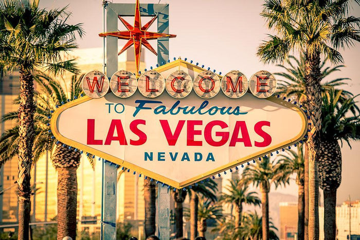 Las Vegas Welcomes You Wall Mural Wallpaper
