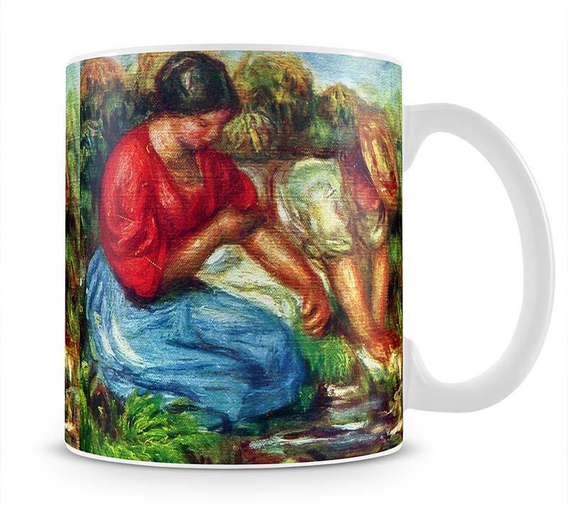 Laundresses 1 by Renoir Mug - Canvas Art Rocks - 1