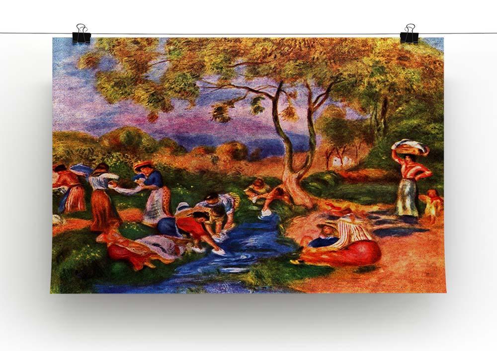 Laundresses by Renoir Canvas Print or Poster - Canvas Art Rocks - 2