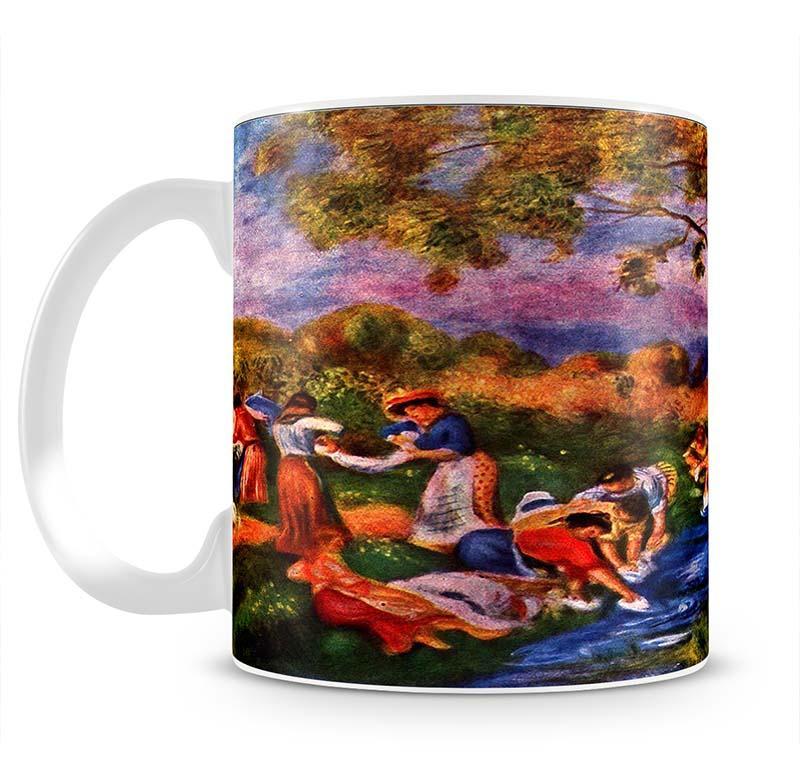 Laundresses by Renoir Mug - Canvas Art Rocks - 2