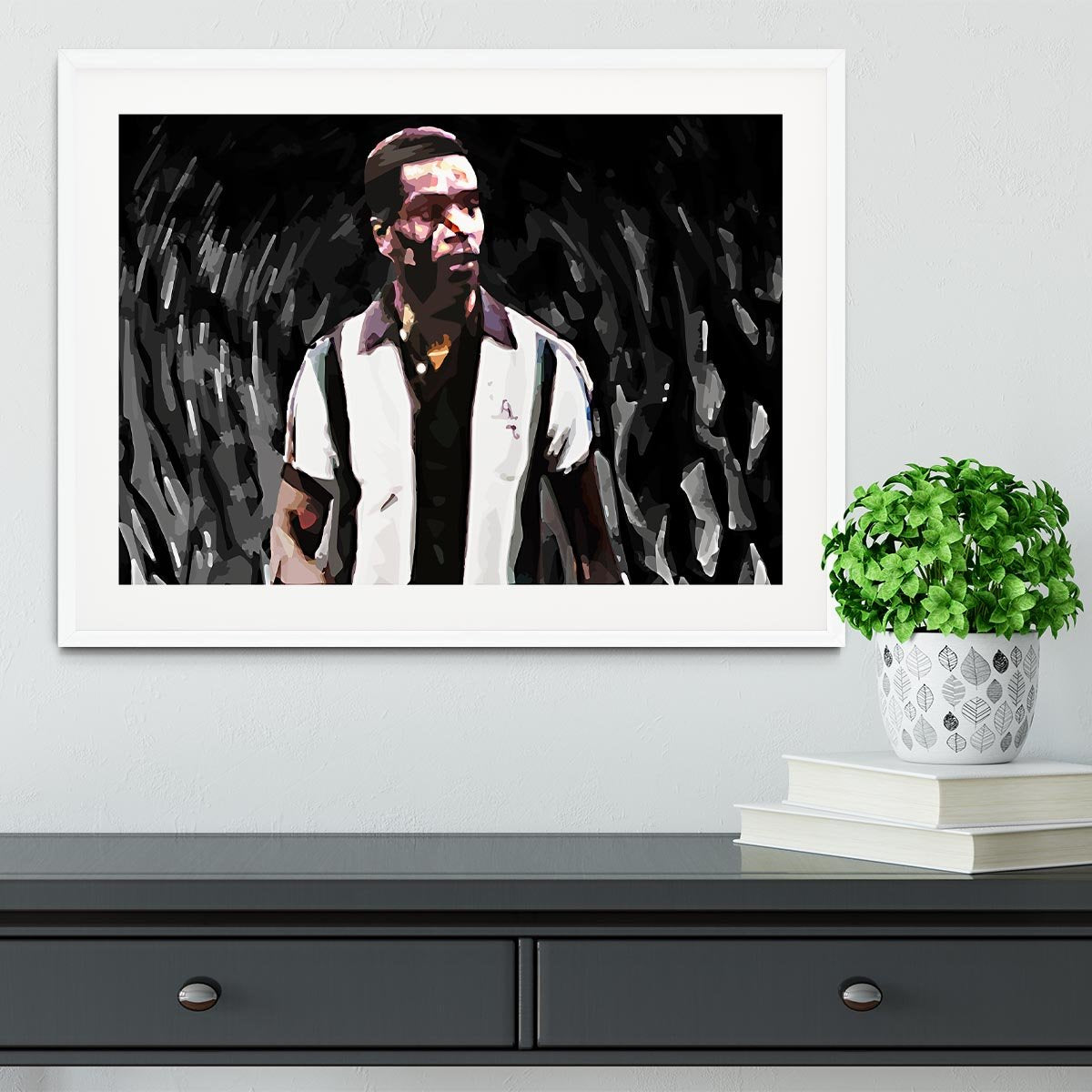 Laurie Cunningham Framed Print - Canvas Art Rocks - 5