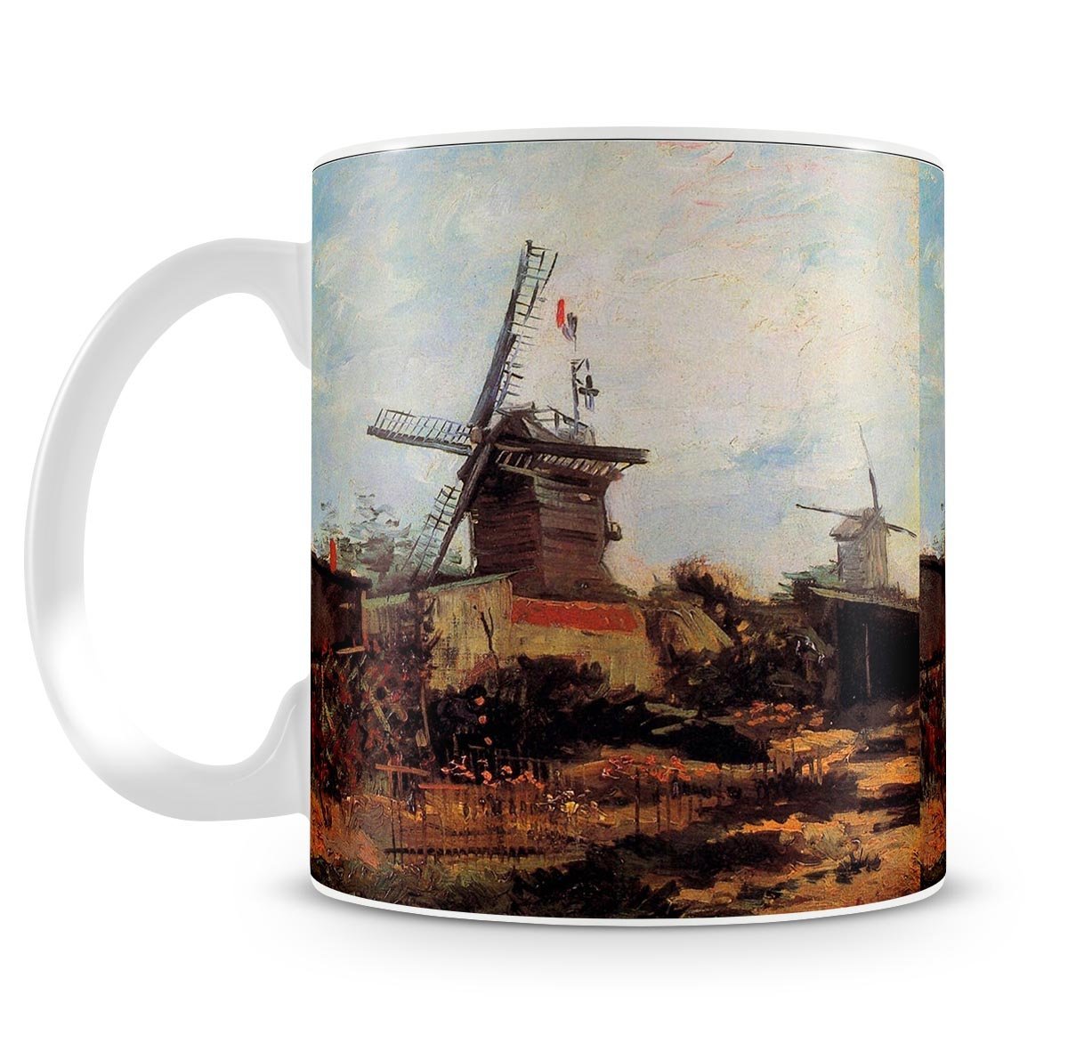 Le Moulin de Blute-Fin by Van Gogh Mug - Canvas Art Rocks - 4
