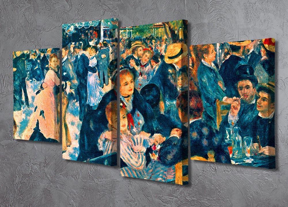 Le Moulin de la Galette 4 Split Panel Canvas - Canvas Art Rocks - 2
