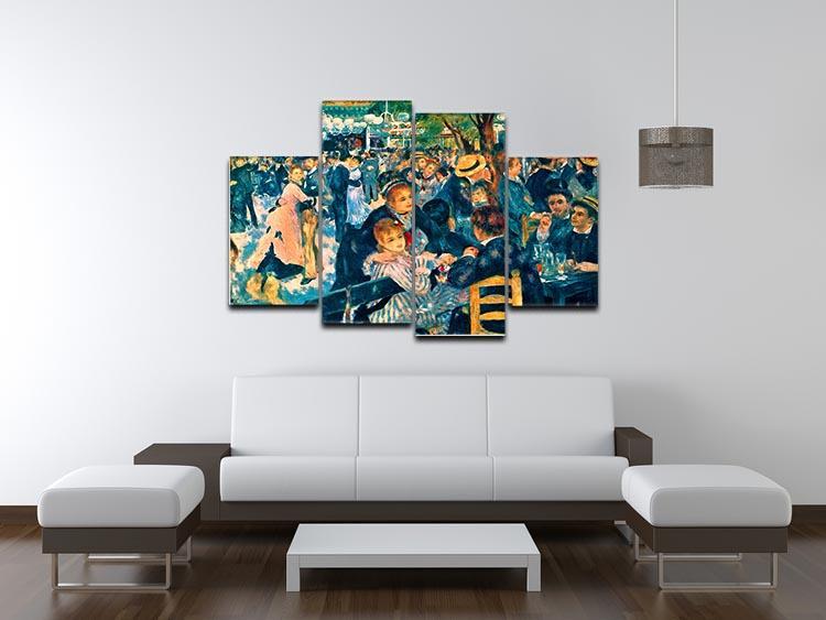 Le Moulin de la Galette 4 Split Panel Canvas - Canvas Art Rocks - 3