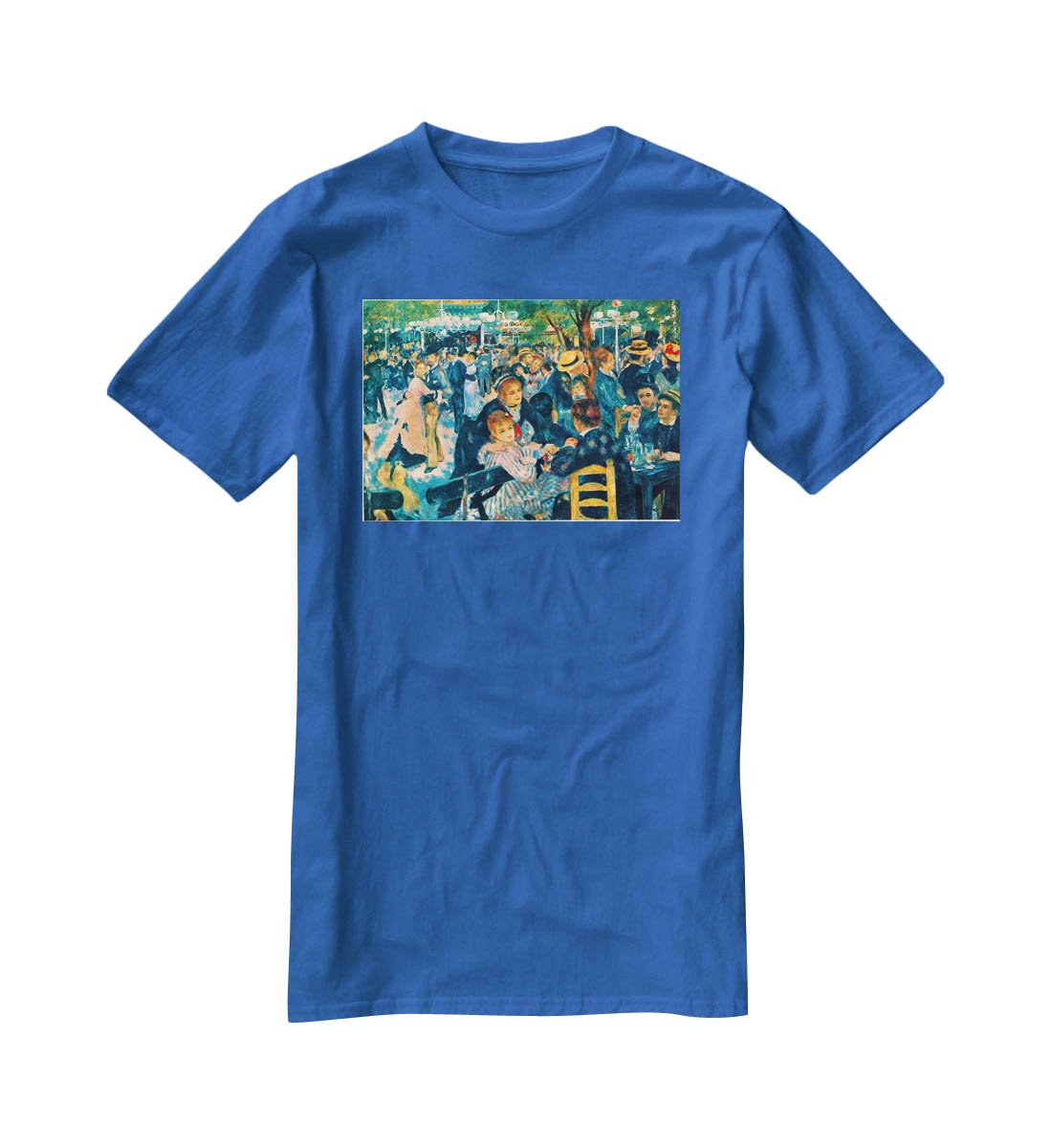 Le Moulin de la Galette T-Shirt - Canvas Art Rocks - 2