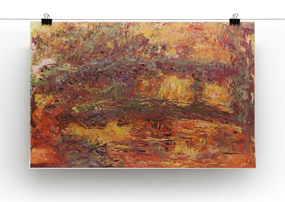 Le Pont Japonais 1922 by Monet Canvas Print & Poster - Canvas Art Rocks - 2