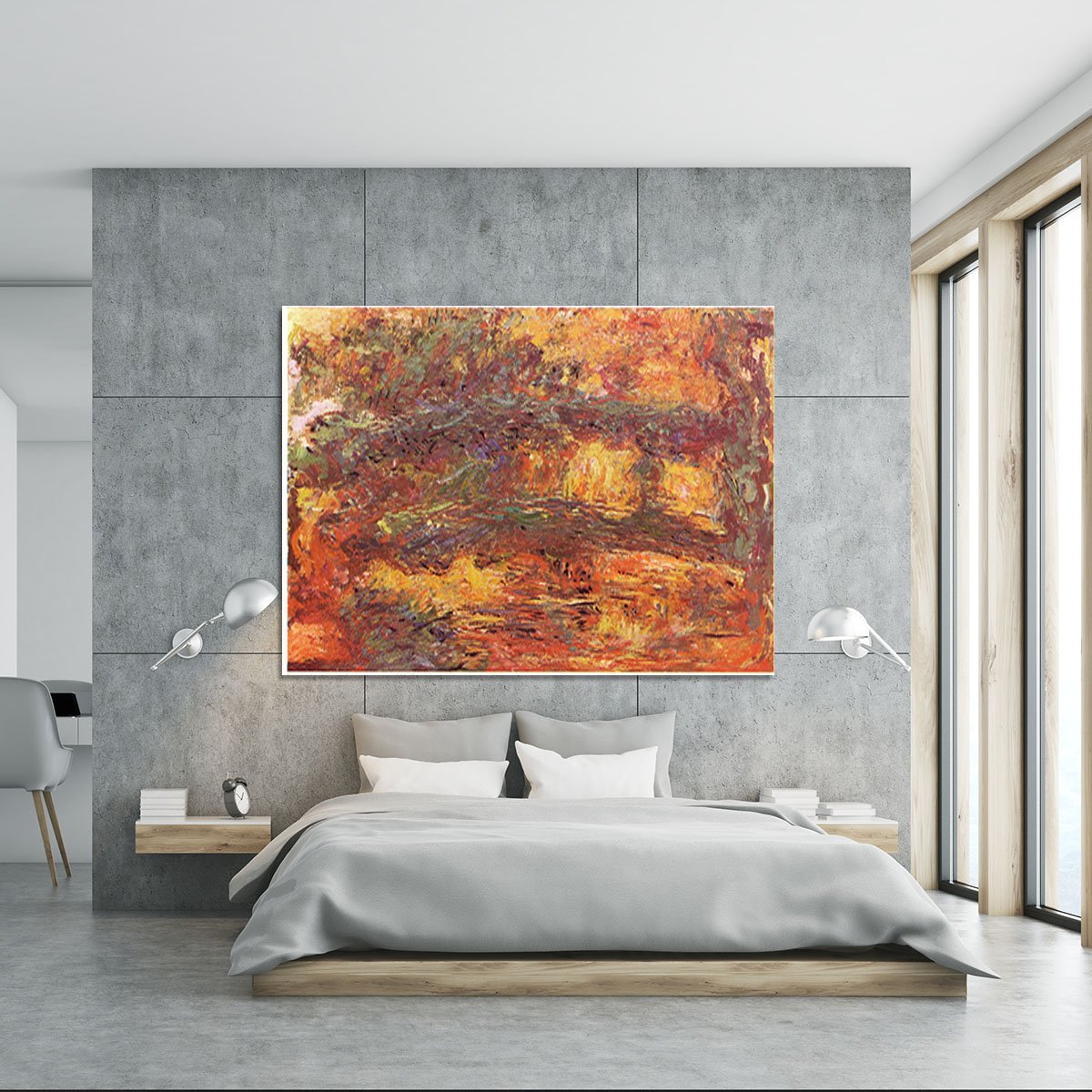Le Pont Japonais 1922 by Monet Canvas Print or Poster