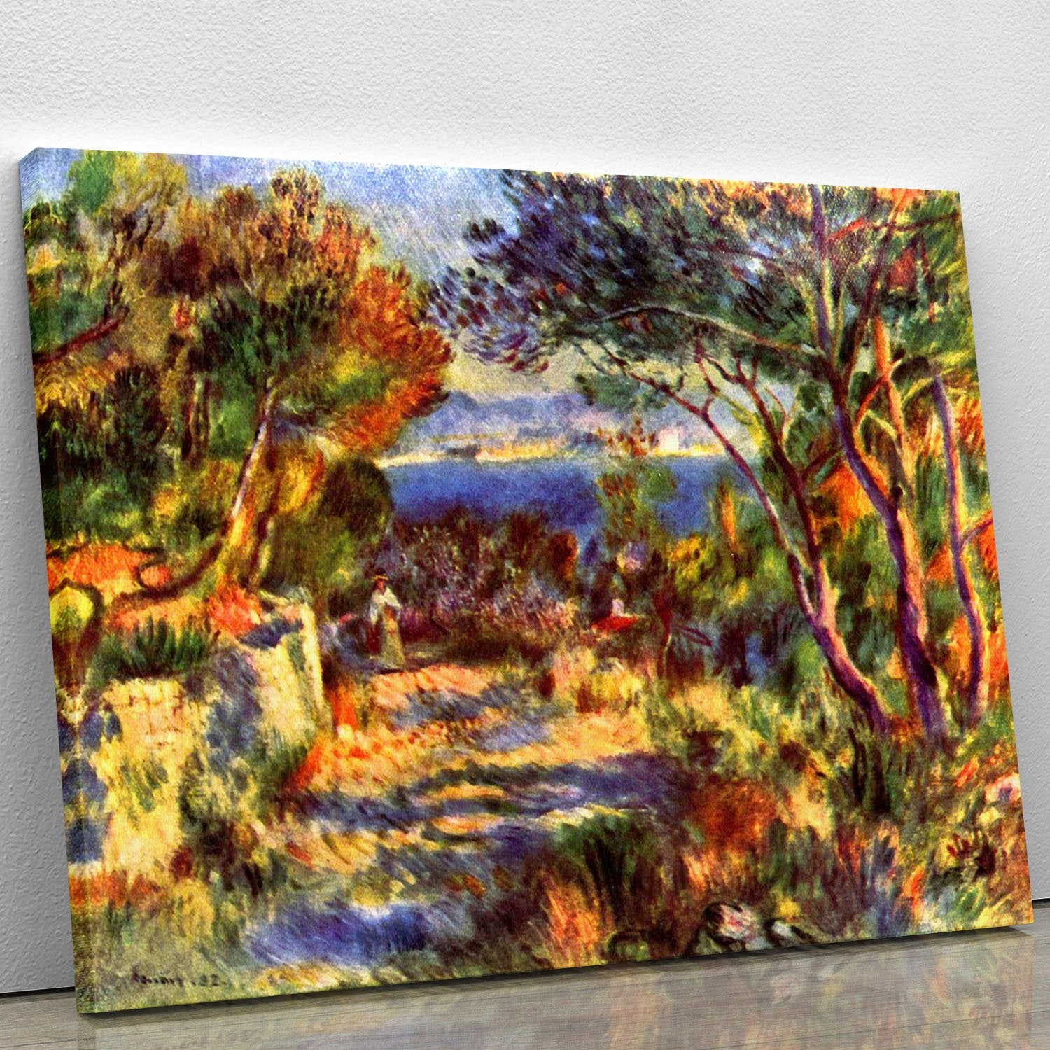 Le Staque by Renoir Canvas Print or Poster