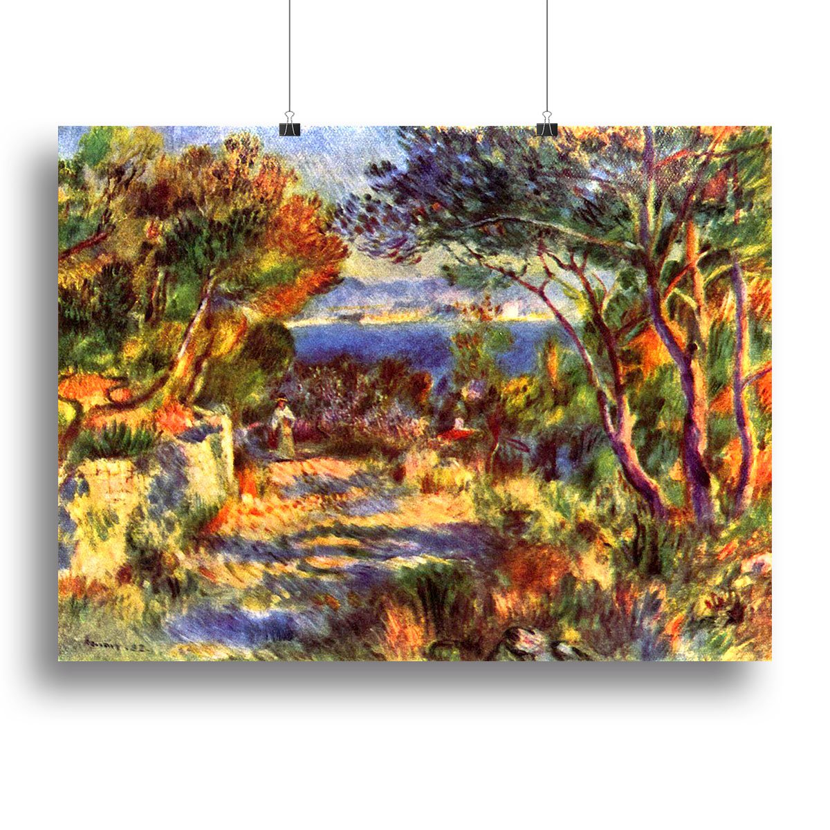 Le Staque by Renoir Canvas Print or Poster