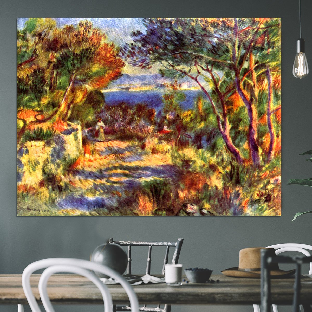 Le Staque by Renoir Canvas Print or Poster