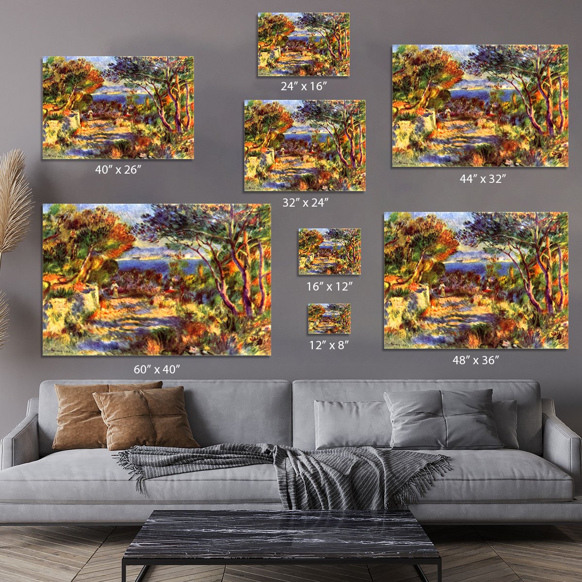 Le Staque by Renoir Canvas Print or Poster