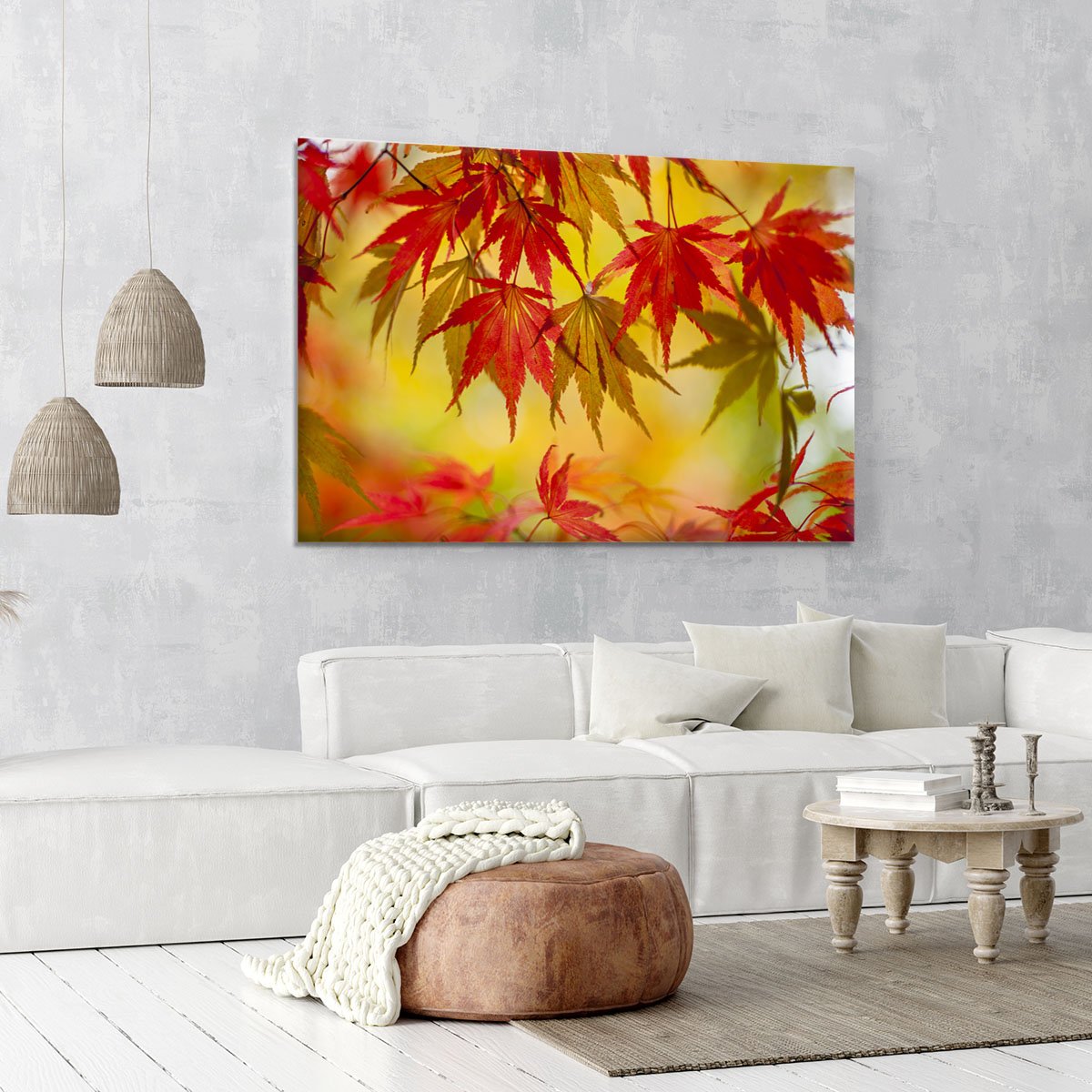 Leaf Patterns Canvas Print or Poster