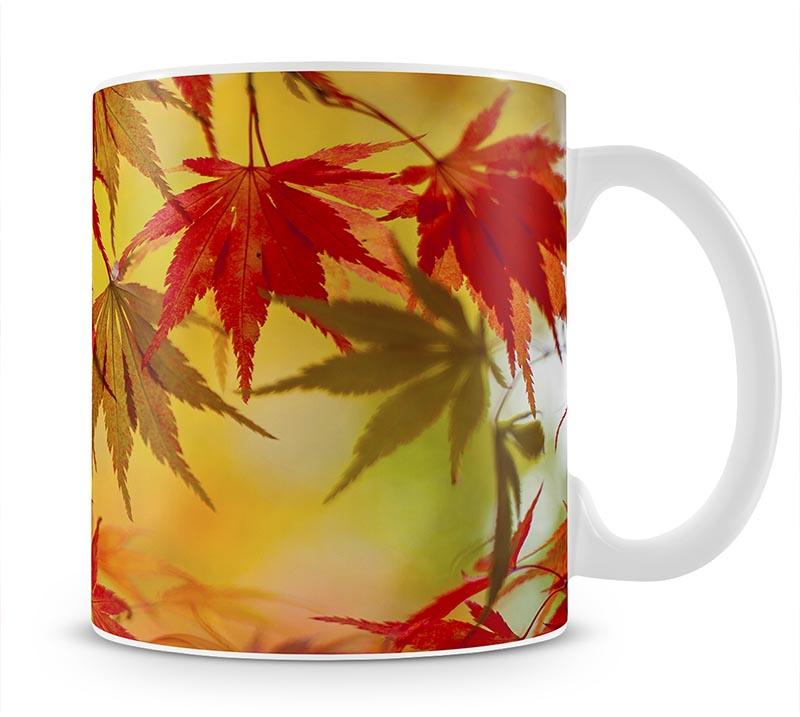 Leaf Patterns Mug - Canvas Art Rocks - 1